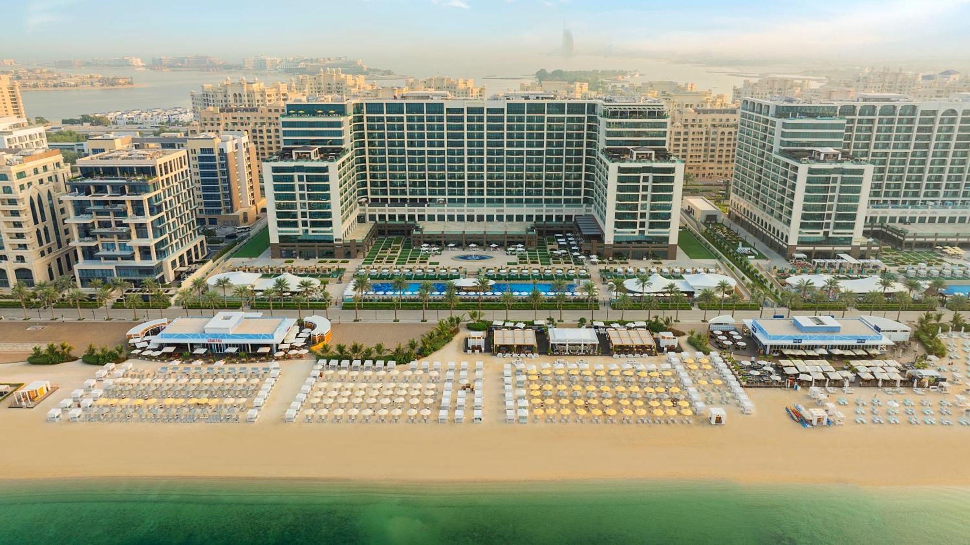 Marriott Resort Palm Jumeirah, Dubai Exteriör bild