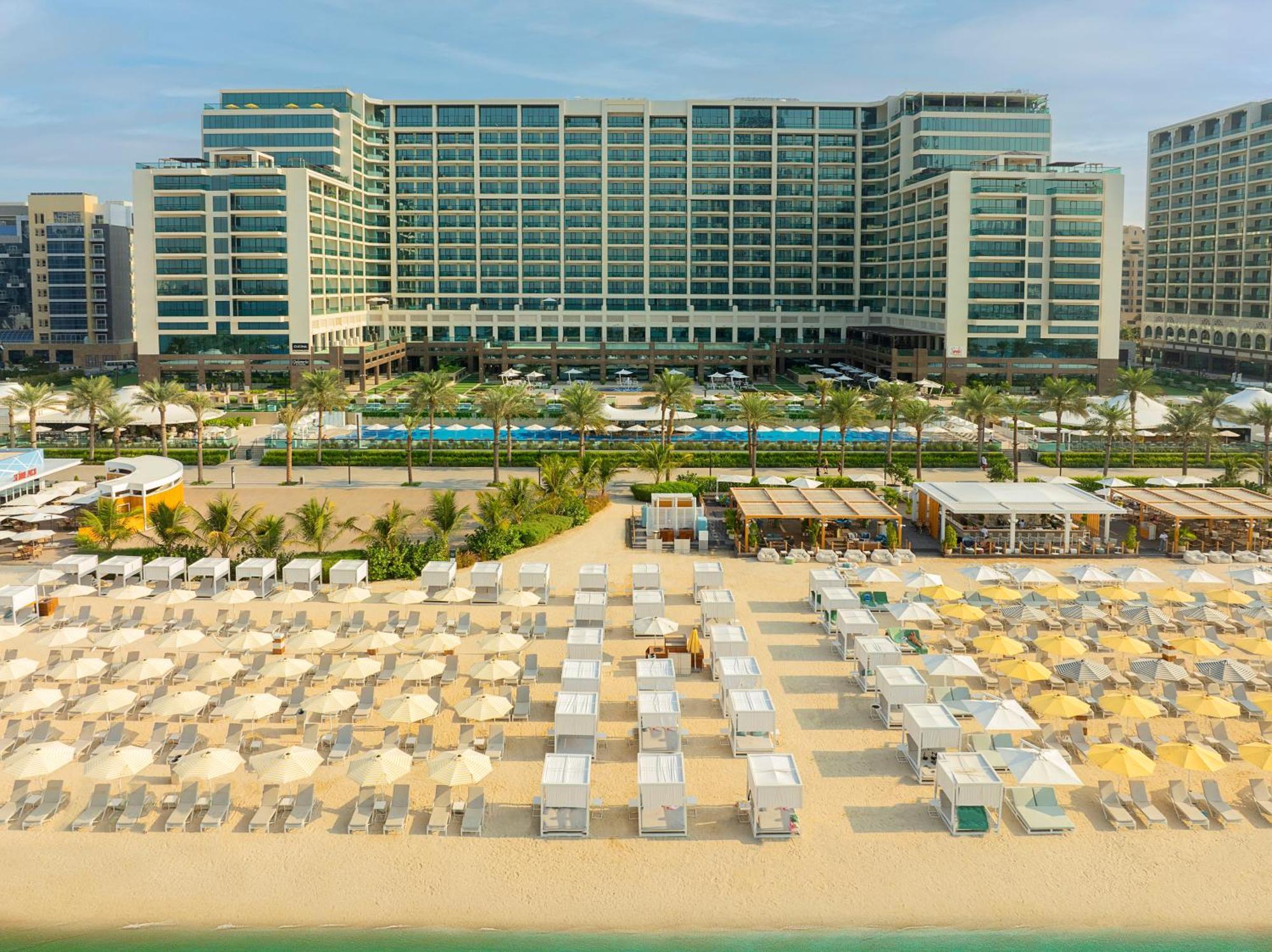 Marriott Resort Palm Jumeirah, Dubai Exteriör bild